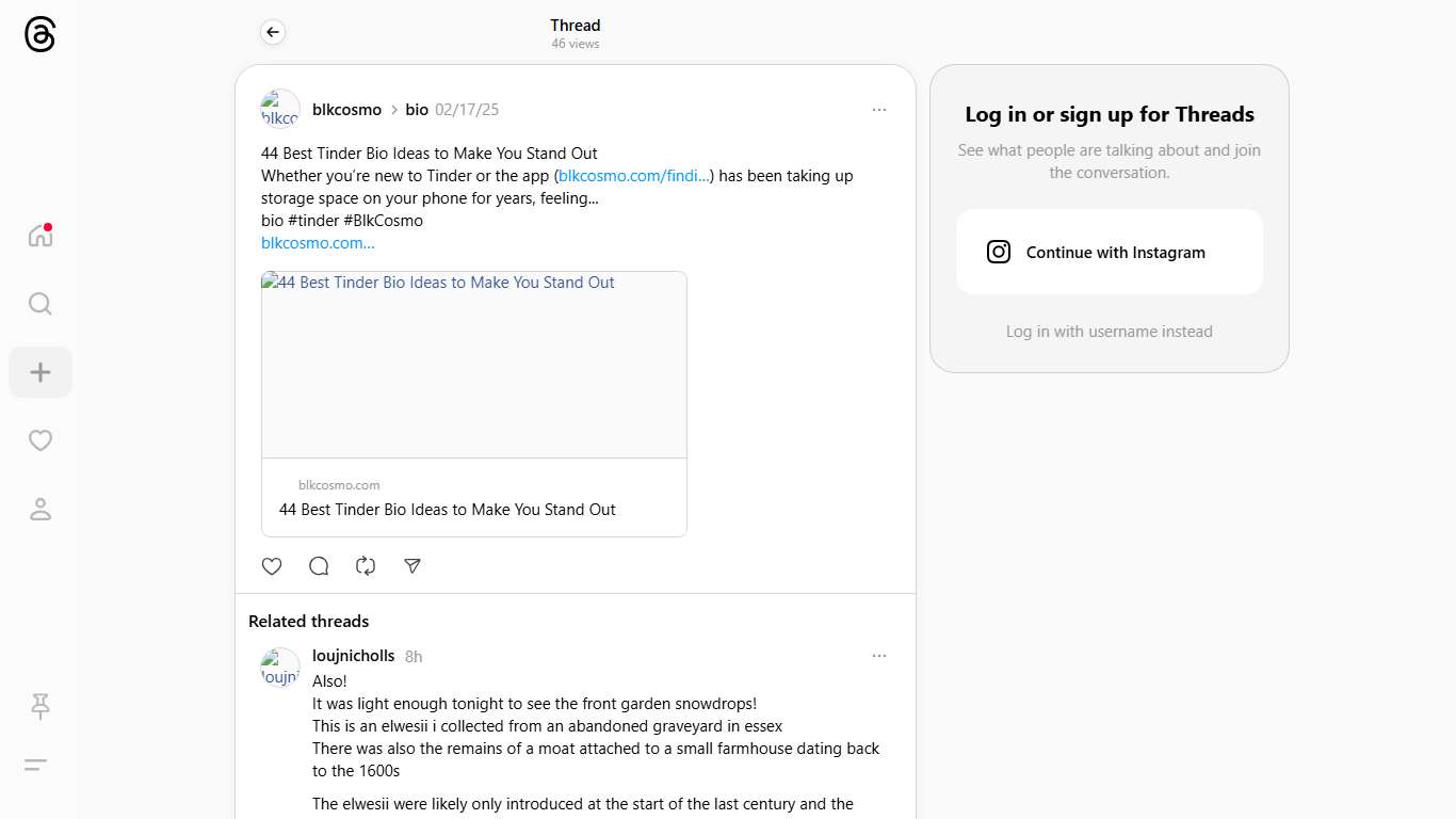 44 Best Tinder Bio Ideas to Make You Stand Out Whether you’re new to Tinder or the app (https://blkcosmo.com/finding-a-partner-without-dating-apps-a-guide-to-living-your-best-life/) has been taking up storage space on your phone for years, feeling... bio #tinder #BlkCosmo https://blkcosmo.com/?p=125202